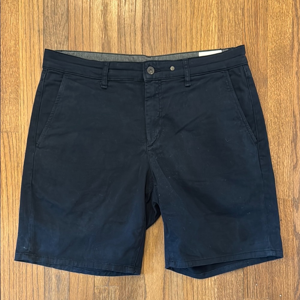Rag & Bone Blue Flat Front Shorts